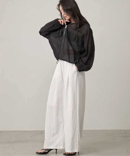 OFROOM uvカット ブルゾン アウター UV Cut Sheer Short Blouson｜UV