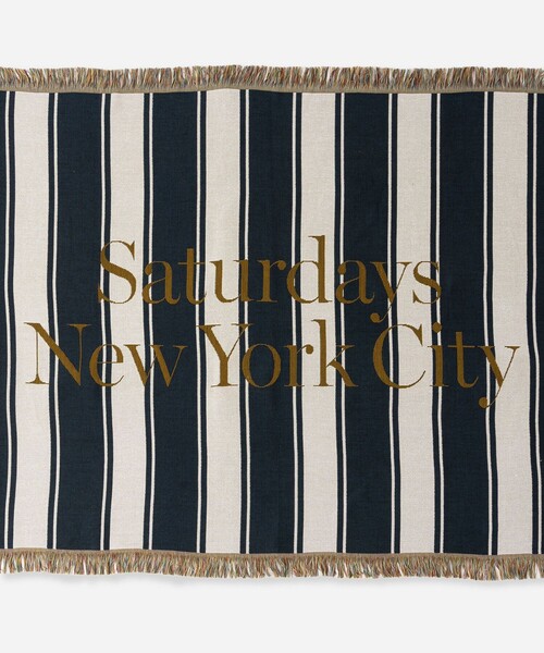 Saturdays NYC（サタデーズ ニューヨークシティ） ブランケット Stripe