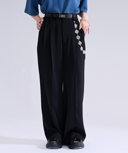 Ellno Loset（エルノロゼット） uvカット ワイドパンツ スラックス