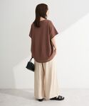 tシャツ 半袖 超冷感コクーンカットプルオーバ...の詳細画像3