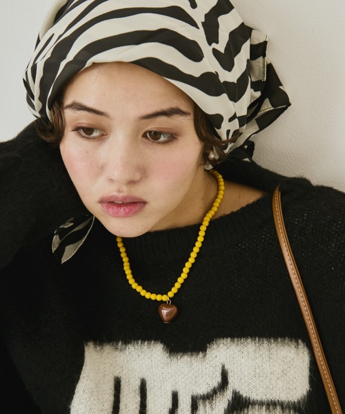 MIRROR STOKE ネックレス 「ZOZO限定／追加」COLOR BEADS NECKLACE