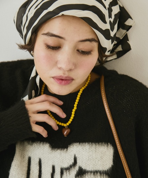 MIRROR STOKE ネックレス 「ZOZO限定／追加」COLOR BEADS NECKLACE