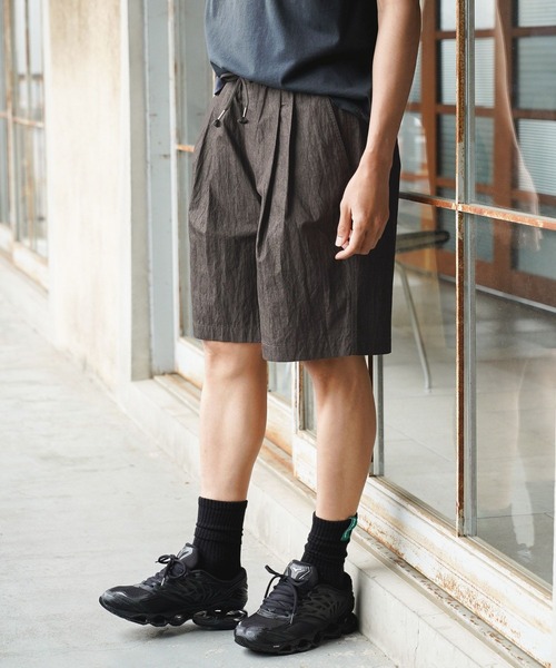 BAYFLOW（ベイフロー） ワイドパンツ パンツ 90'sワイドショートパンツ