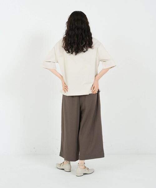 「conges payes ADIEU TRISTESSE」 半袖Tシャツ FREE アイボリー レディース_画像5