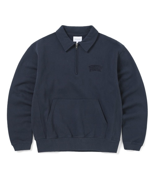 thisisneverthat スウェット 紺 thisisneverthat（ディスイズネバーザット） スウェットカットソー L