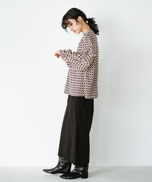 「ANNA LUNA」 長袖ブラウス LARGE ブラック レディース_画像2
