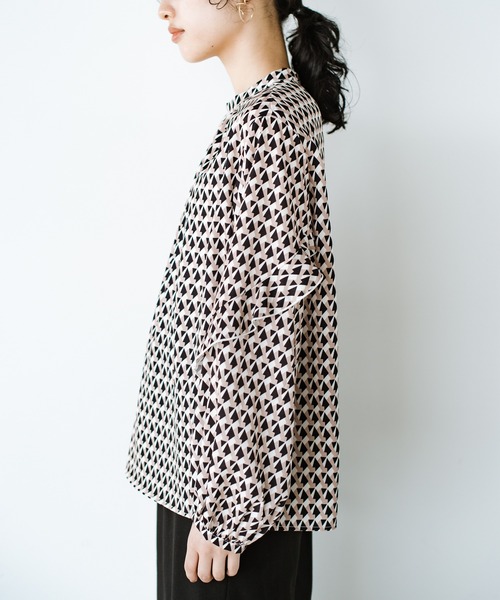 「ANNA LUNA」 長袖ブラウス LARGE ブラック レディース_画像4