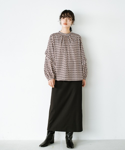 「ANNA LUNA」 長袖ブラウス LARGE ブラック レディース_画像6