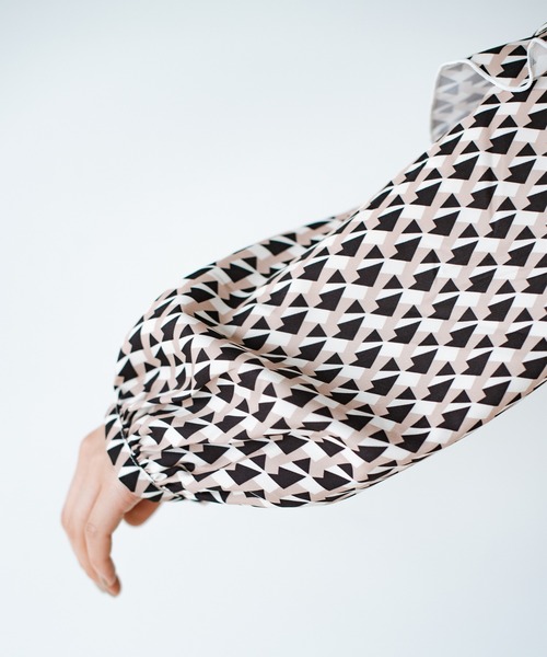 「ANNA LUNA」 長袖ブラウス LARGE ブラック レディース_画像7