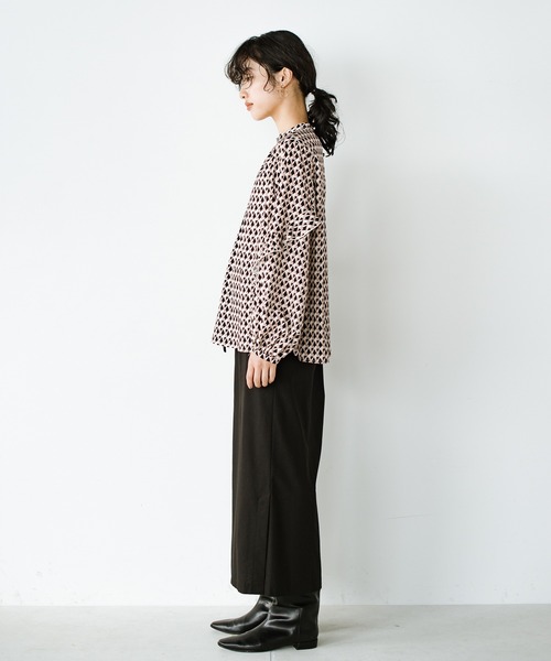 「ANNA LUNA」 長袖ブラウス LARGE ブラック レディース_画像8