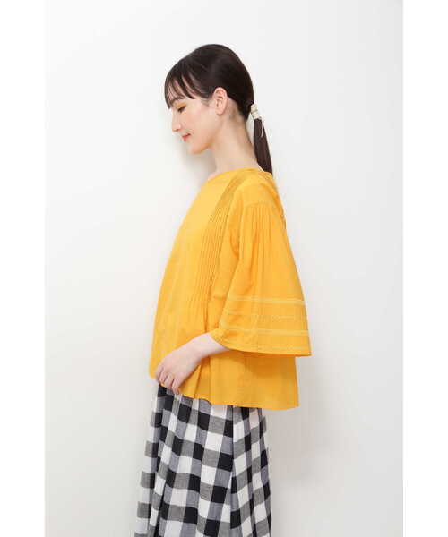 「human woman」 長袖ブラウス MEDIUM パープル レディース_画像9