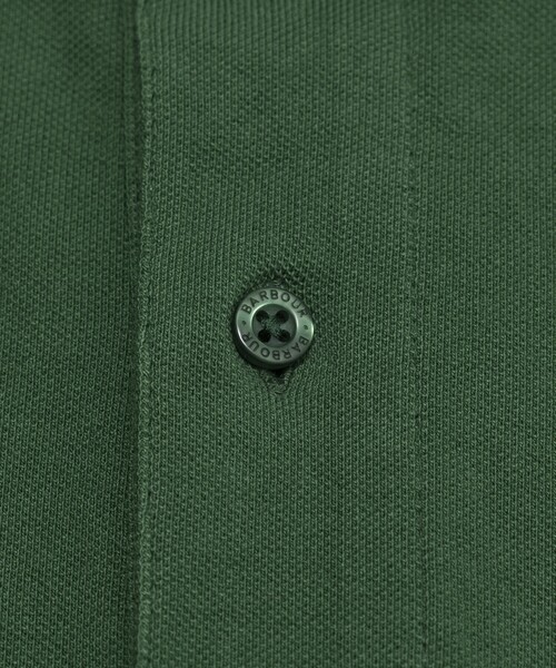 「Barbour」 半袖ポロシャツ SMALL ホワイト メンズ_画像4