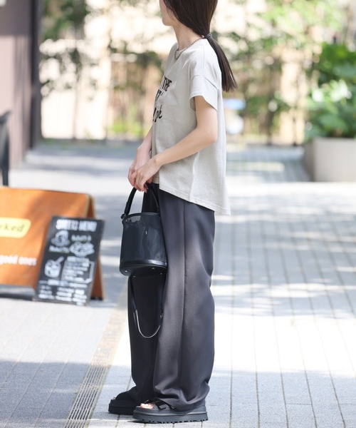 「UGG」 ヒールサンダル 25cm キャメル レディース_画像4