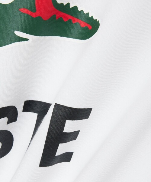LACOSTE（ラコステ） tシャツ ビッグワニロゴプリントTシャツ メンズ