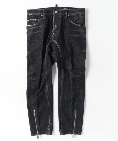 DSQUARED2（ディースクエアード） ジーンズ Biker Zips Jean Black