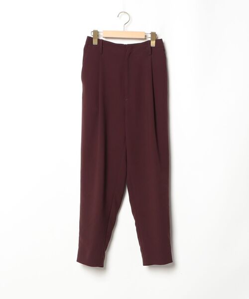 「Lui's」 スラックス SMALL ワインレッド メンズ