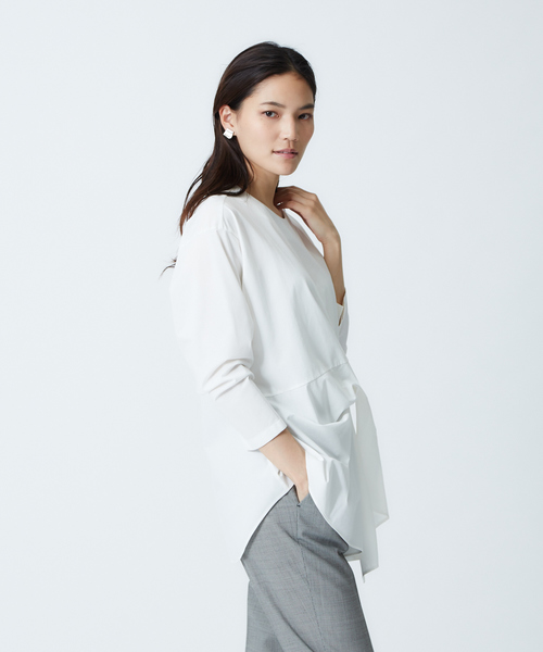 低価大得価 tシャツ Tシャツ ウエストクロスプルオーバー ZOZOTOWN PayPayモール店 - 通販 - PayPayモール 通販即納