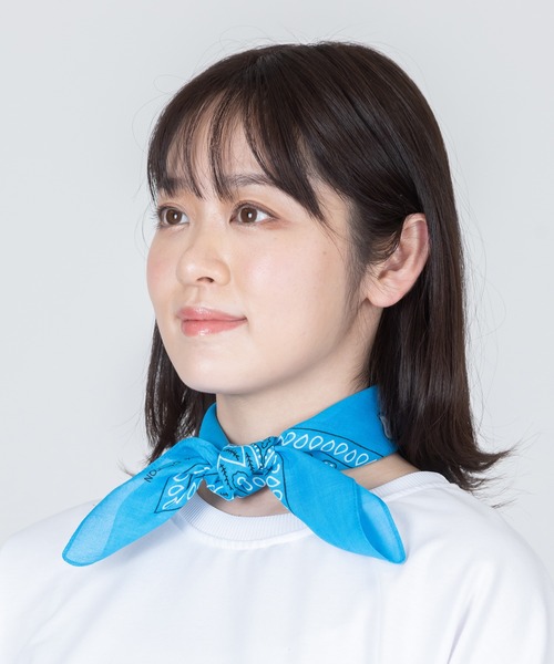 最上の品質な スカーフ バンダナ ペイズリー柄ベーシックバンダナ（19色 小物
