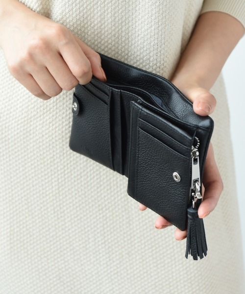 Beau're 財布 「Beaure」2つ折りwallet/L字ファスナー