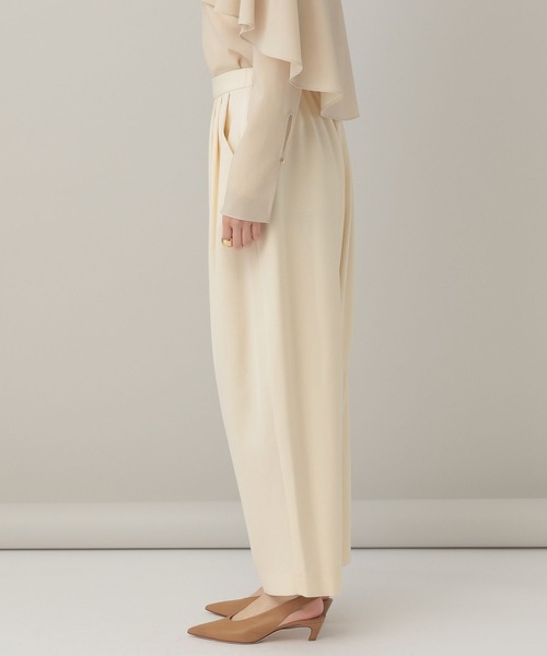 パンツ Curensology(カレンソロジー)/ウールビッグテーパードパンツ Curensology カレンソロジー