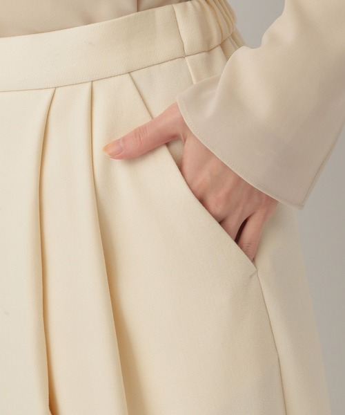 パンツ Curensology(カレンソロジー)/ウールビッグテーパードパンツ Curensology カレンソロジー