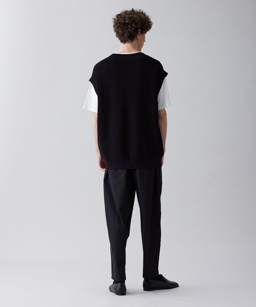 UNFILO（アンフィーロ） ベスト ジレ イージーケア ニットベスト