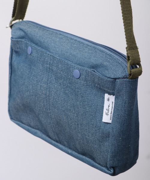 FUNALIVE ショルダーバッグ バッグ jou lier デニム・ヒッコリー