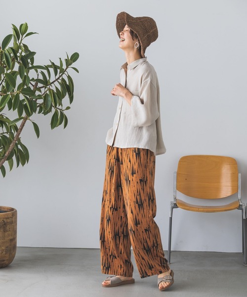 LEPSIM（レプシィム） シャツ ブラウス リネンライクドライシャツ