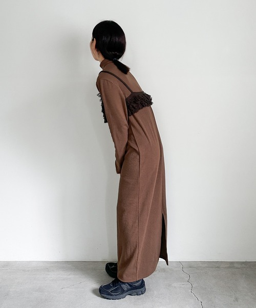 重ねれば、こころ躍る」チェック織りのシャツワンピース / キナリ