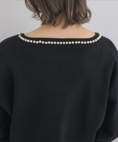 Emsexcite（エムズエキサイト） ニット セーター パールNTカーデ