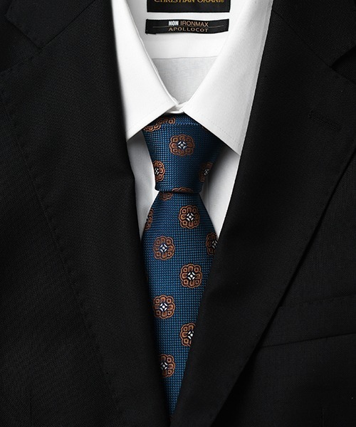 Fun & Daily（ファンアンドデイリー） ネクタイ F＆D : 小紋柄ネクタイ