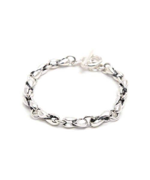 ブレスレット 「YArKA/ヤーカ」lily motif parts S bracelet 「DB4S」 百合の葉パーツデザインSブレスレット
