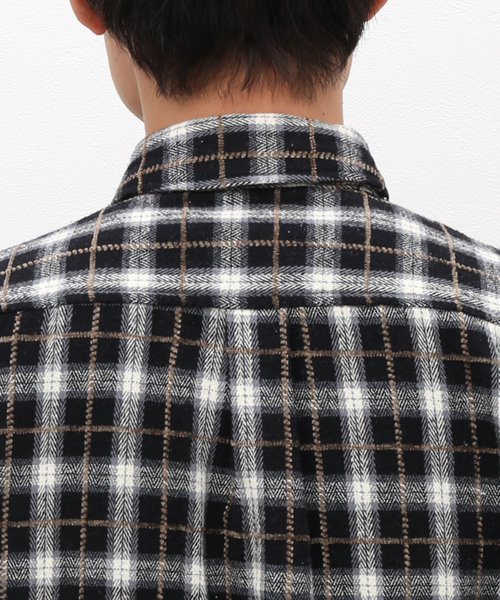 B.C STOCK（ベーセーストック） シャツ ネルチェックシャツ メンズ