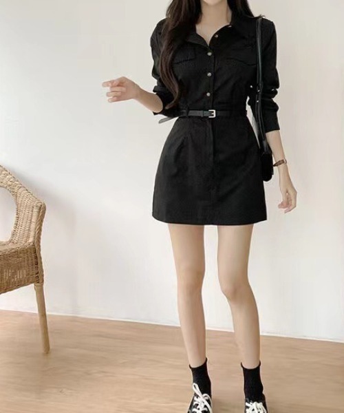 シャツワンピース ミニ丈シャツワンピース : ZOZOTOWN Yahoo!店