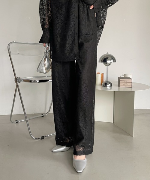 Ada. パンツ レース ルーズパンツ レディース : ZOZOTOWN Yahoo