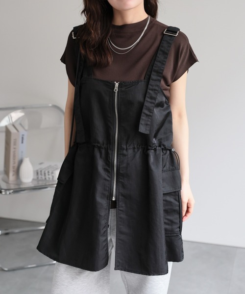 【即完売品】新品 SNACK NGL × redad 再構築 ミリタリー ベスト ap retro ベスト ジレ 夏 ナイロンジップベスト／ミリタリーベスト