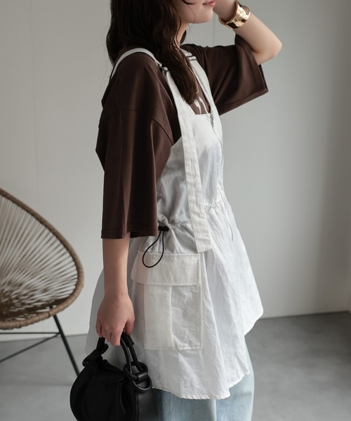 JOURNAL STANDARD 美品！ナイロンツイルミリタリーベスト ベージュ JOURNAL STANDARD（ジャーナルスタンダード）の「ナイロンツイル