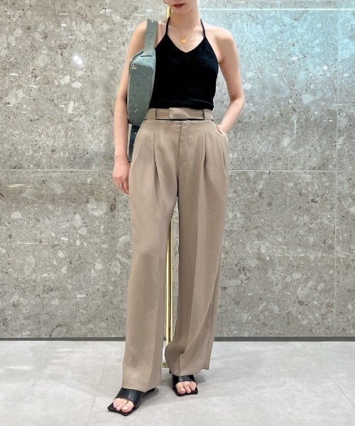 パンツ カットアウトウエストパンツ / Cut Out Waist Pants レディース 