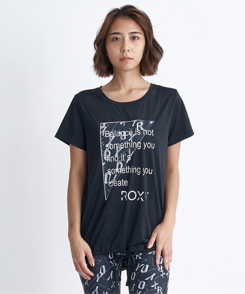 ロキシー Tシャツ 半袖 レディース おしゃれ 黒 無地 M 夏 海 リゾート プレゼント 人気ブランド 速乾 Ｔシャツ VANILLA TEMPTATION TEE 通販 ROXY ERJKT03397 ROXY ロキシー Tシャツ 半袖 レディース おしゃれ 黒 無地 M 夏