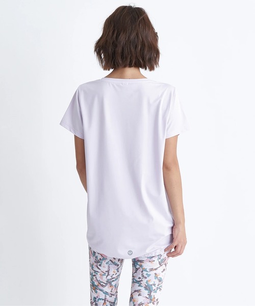ROXY（ロキシー） tシャツ FLAMINGO TEE/ロキシー裾紐水陸両用UVカット