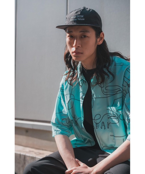 帽子 キャップ ADAMPATEK/light nylon low cap/ライトナイロン
