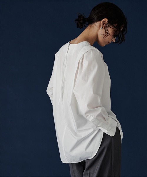 ブラウス シャツ 「洗える」ショルダータック ブラウス レディース 洗える】ショルダータック ブラウス / UNFILO | ファッション