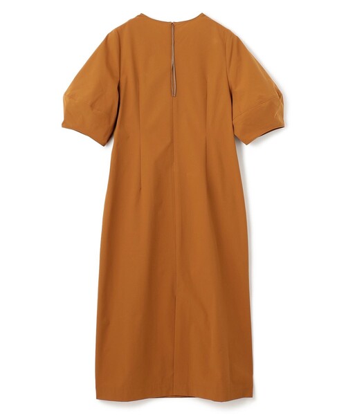 HERMES◇シルク100％/7分袖ワンピース/38/シルク/GRY// HERMES（ミニ