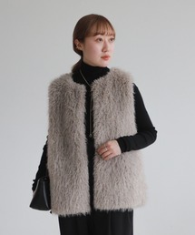 Demi-Luxe BEAMS（デミルクス ビームス） ベスト ジレ ウェイビー