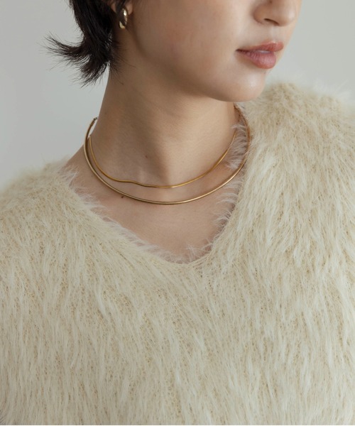 シャギーサイドスリットベスト Eimee Law│Eimee Law & LHELBIE