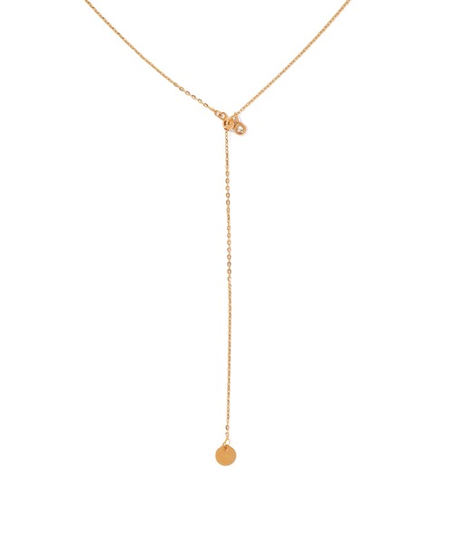 ネックレス 「les bon bon」adjustable diamond necklace BOB511 レディースの画像