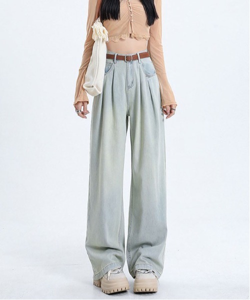 gossip!ロサンゼルス ジーンズ デニム デニムパンツ ハイウエスト