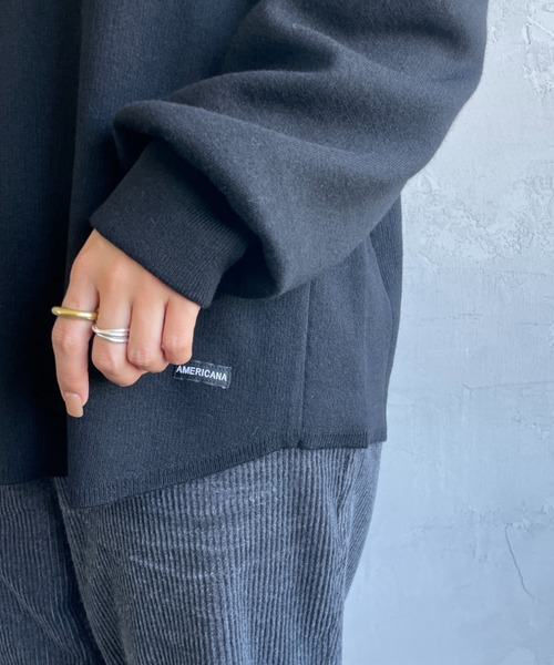 アメリカーナ 日本製ニット ドッキング フルジップ スウェット チャコールグレー アメリカーナ スウェットのおすすめ人気商品一覧 通販 - Yahoo