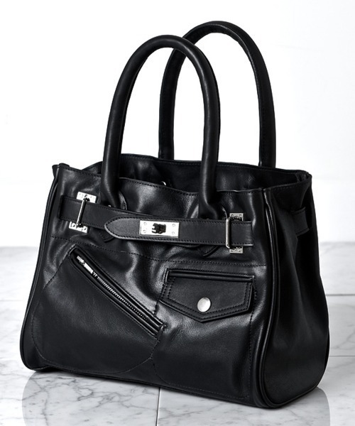 【新品】BUFFALO BOBS レザートートバッグ　RICHIE LARGE JOHNNY WOLF ジョニーウルフ RICHIE LARGE(リッチー ラージ)ラムレザー