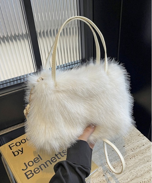 COMON＋（コモンプラス） ショルダーバッグ バッグ ふわふわ2WAY